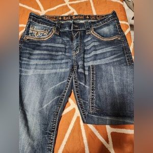 Rock Revival mens jeans “Dan” Relax straight